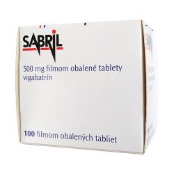 Сабрил (Вигабатрин) таблетки 500мг №100 (100 таблеток) в Благовещенске и области фото