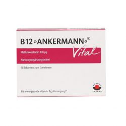 Витамин В12 Ankermann Vital (Метилкобаламин) табл. 100мкг 50шт. в Благовещенске и области фото