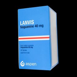 Ланвис (Тиогуанин) таблетки 40мг 25шт в Благовещенске и области фото