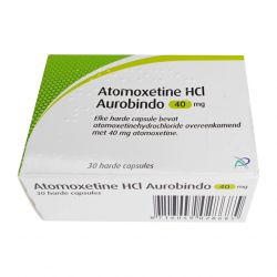Атомоксетин HCL 40 мг Европа :: Аналог Когниттера :: Aurobindo капс. №30 в Благовещенске и области фото
