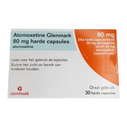 Атомоксетин 80 мг Европа :: Аналог Когниттера :: Glenmark капс. №30 в Благовещенске и области фото