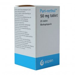 Пури-нетол (Пуринетол, Меркаптопурин) в таблетках 50мг N25 в Благовещенске и области фото