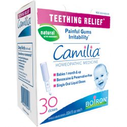 Камилия (Camilia) Boiron капли для прорезывания зубов, 30!!! жидких доз в Благовещенске и области фото