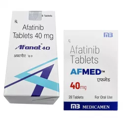 Афатиниб 40 мг Гиотриф полный аналог :: Afmed, Afanat таб. №28