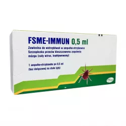 ФСМЕ Иммун Инжект вакцина, FSME Immun Inject 0,5мл взросл. (без иглы) №1
