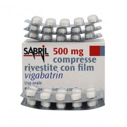 Сабрил (Sabril, Вигабатрин) в таблетках 500мг №50 в Благовещенске и области фото